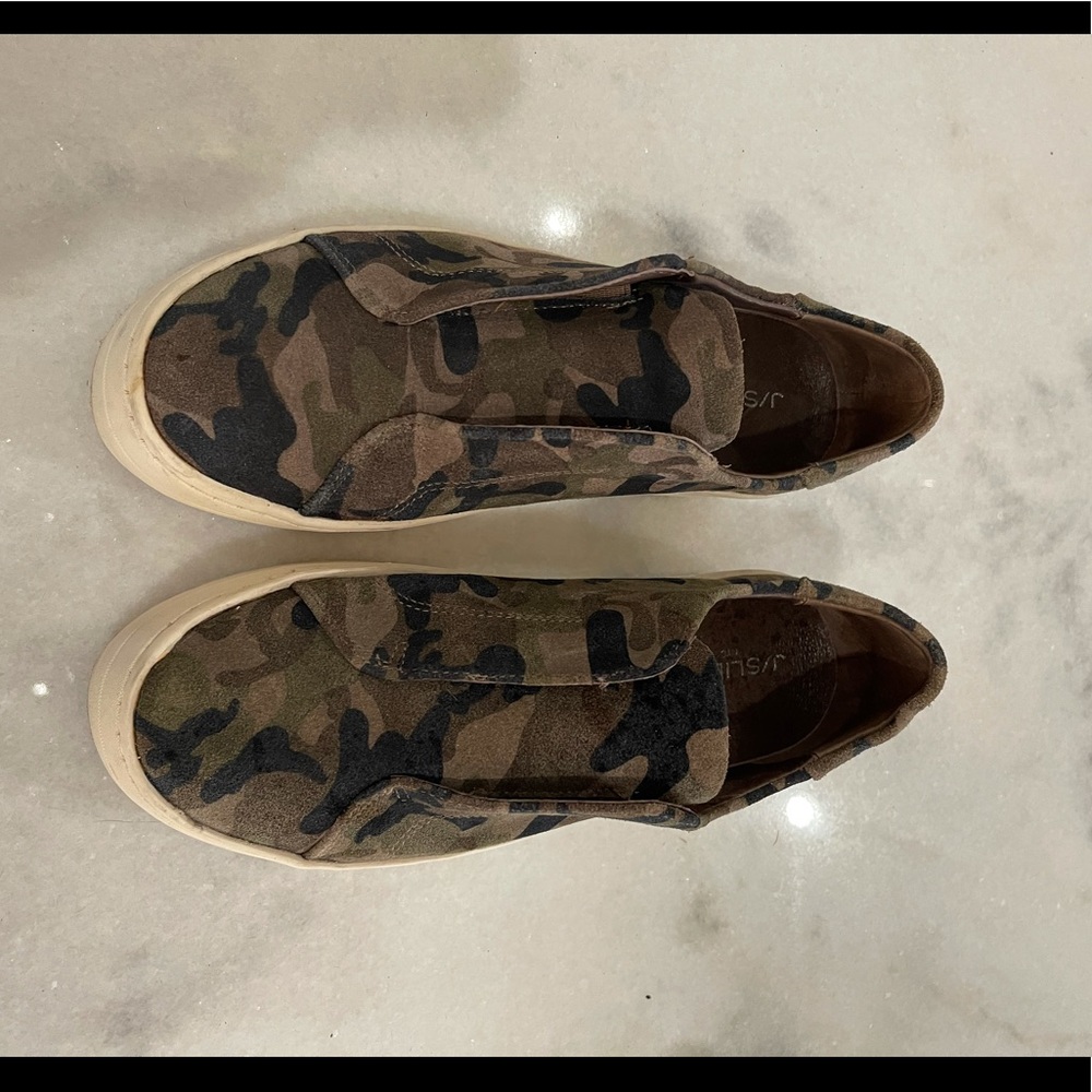 J Slide Netty Camo Slip On Sneakers - image 2